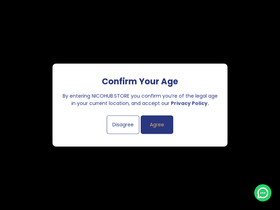 Nicohub website screenshot