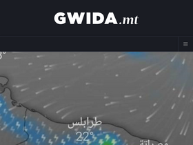 'gwida.mt' screenshot