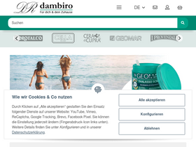 'dambiro.de' screenshot