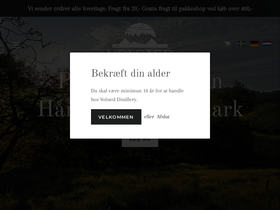 Volsteddistillery homepage screenshot
