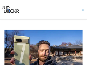 'theunlockr.com' screenshot