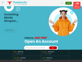 'tradebulls.in' screenshot