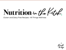 'nutritioninthekitch.com' screenshot