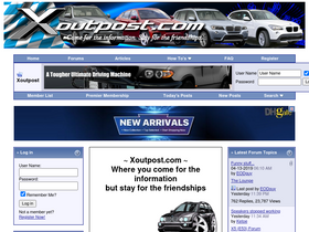 'xoutpost.com' screenshot