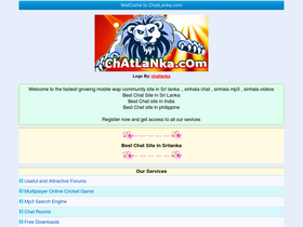 'chatlanka.com' screenshot