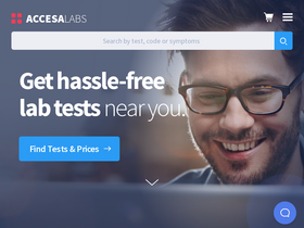 'accesalabs.com' screenshot