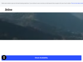 'selina.com' screenshot