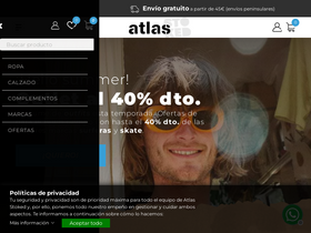 'atlasstoked.com' screenshot