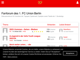 'unionforum.de' screenshot