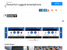 'goltv.tv' screenshot