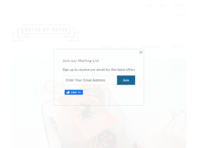 batchbybatch.com.au homepage screenshot