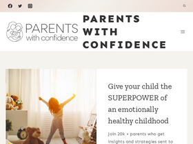 'parentswithconfidence.com' screenshot