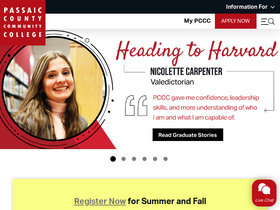 'pccc.edu' screenshot