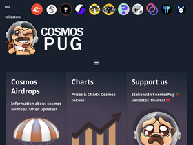 'cosmospug.com' screenshot