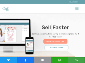 'help.corjl.com' screenshot