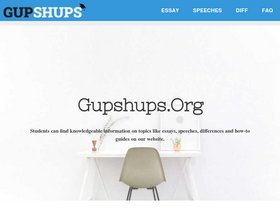 'gupshups.org' screenshot