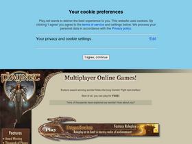 'play.net' screenshot