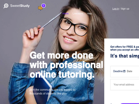 'sweetstudy.com' screenshot