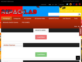 'repacklab.com' screenshot