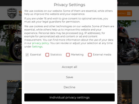 'thunderbike.com' screenshot
