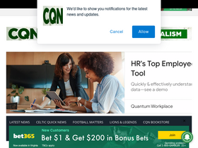 'celticquicknews.co.uk' screenshot