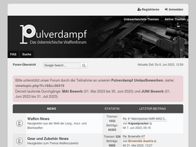 'pulverdampf.com' screenshot