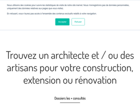 'architecteo.com' screenshot