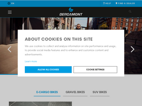 'bergamont.com' screenshot