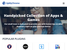 'upmychrome.com' screenshot