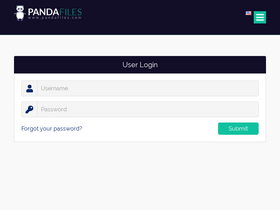 'pandafiles.com' screenshot