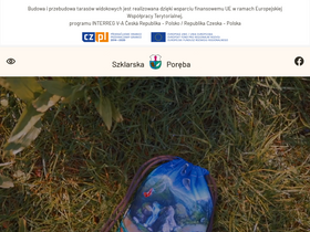 'szklarskaporeba.pl' screenshot