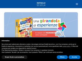 'raffaelloscuola.it' screenshot