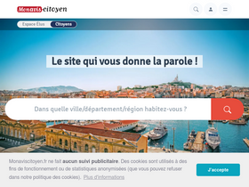 'monaviscitoyen.fr' screenshot