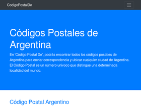 codigopostalde.com.ar