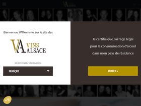 'vinsalsace.com' screenshot
