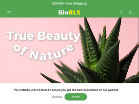 biorlx.com homepage screenshot