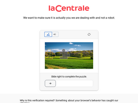 'lacentrale.fr' screenshot