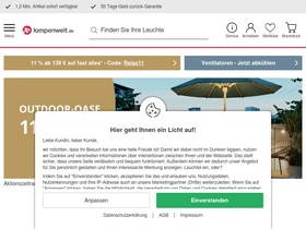 'lampenwelt.de' screenshot