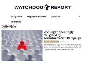 'watchdogreport.org' screenshot