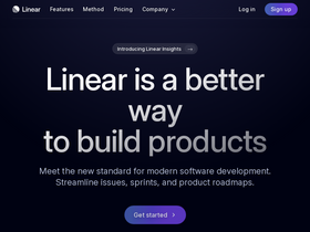 'linear.app' screenshot
