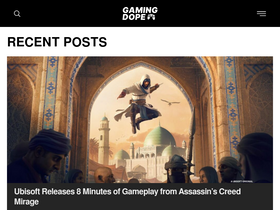 'gamingdope.com' screenshot