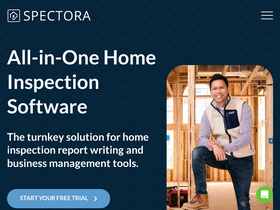 'spectora.com' screenshot