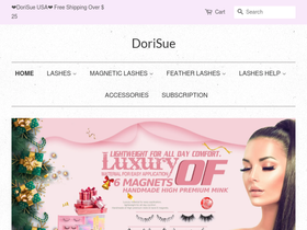 dorisue.us homepage screenshot