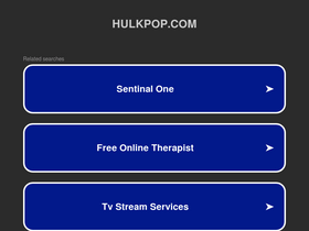 'hulkpop.com' screenshot