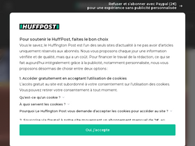 'huffingtonpost.fr' screenshot