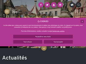 'dijon.fr' screenshot