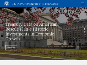 'treas.gov' screenshot