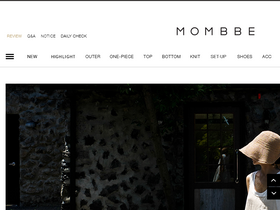 'mombbe.co.kr' screenshot