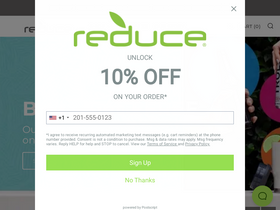 'reduceeveryday.com' screenshot