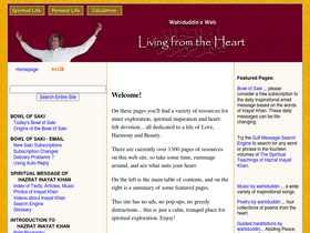 'wahiduddin.net' screenshot